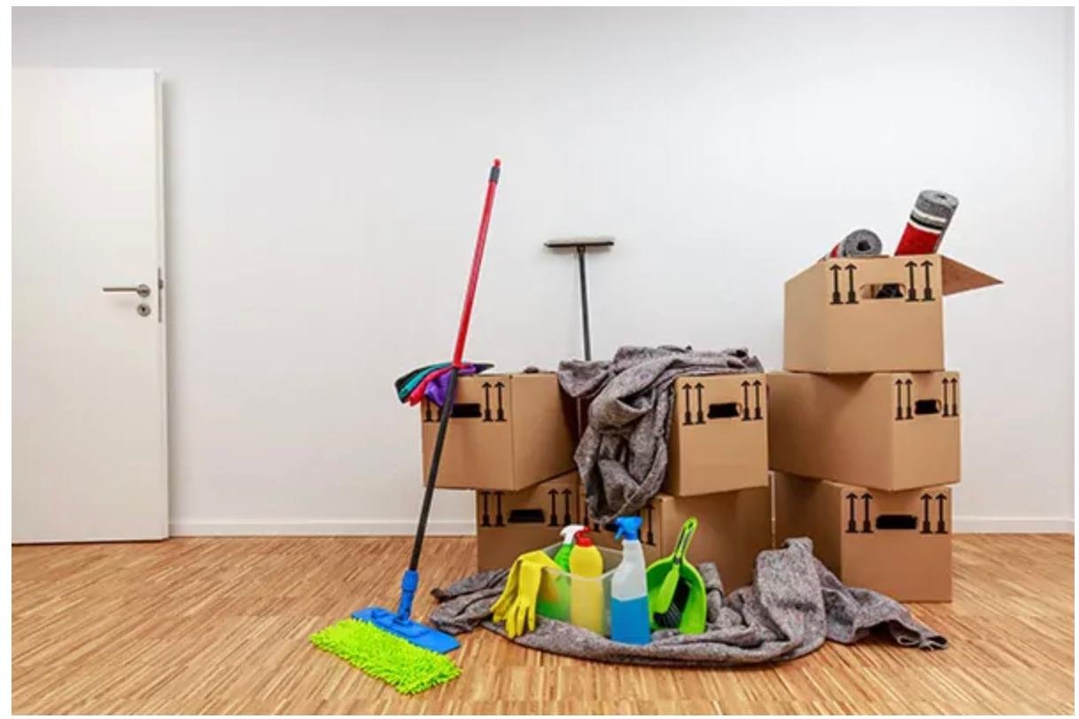 Move-in and move-out home cleaning